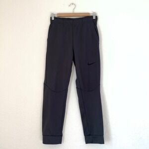 Nike Dri-FIT Kids XL Gray Training Pants Joggers Tapered Activewear Play 26x26